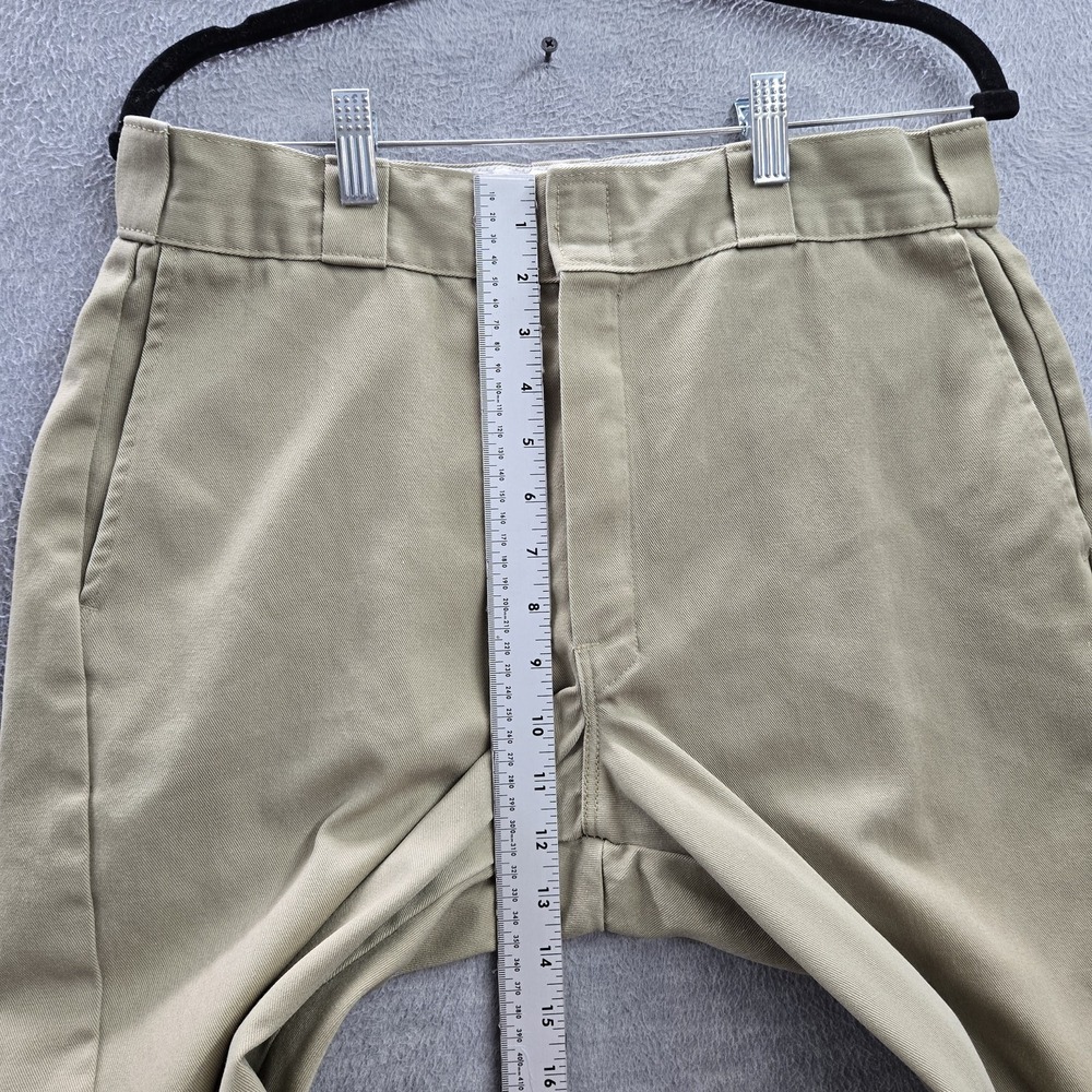Dickies Men Pants 33X32 Brown Chino Work Pants Gorpcore 30" Inseam - Picture 7 of 11